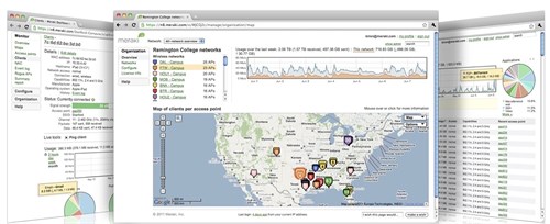 Meraki dashboard